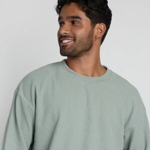 Comfrt Waffle Lounge Top, Med